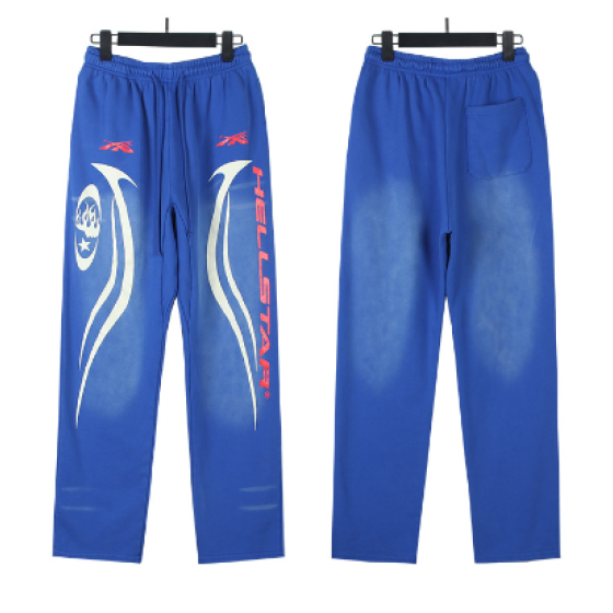 Hellstar Distressed Terry Cloth High Street Retro Sweatpants